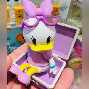 Mickey and Friends Blind Box Daisy Duck Suitcase Series Miniso POP Mart Beans